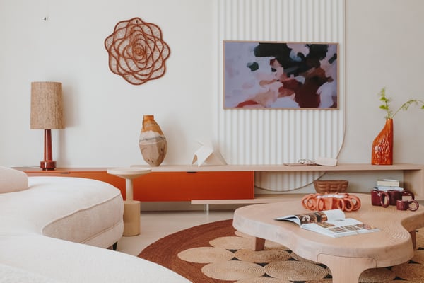 Meuble-TV-salon-orange-perene