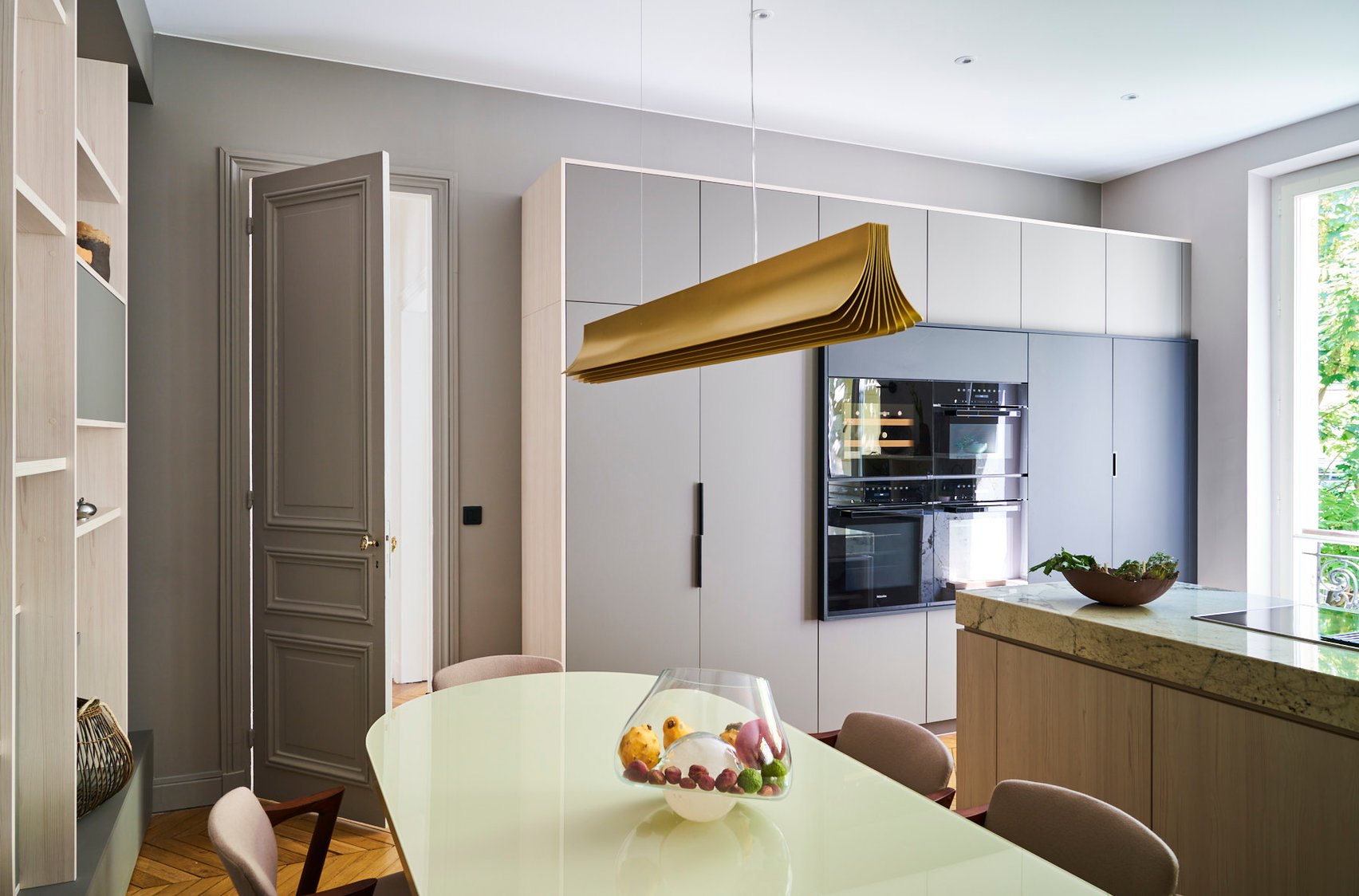 cuisine-dinatoire-appartement-haussmannien-perene cuisine-dinatoire-appartement-haussmannien-perene