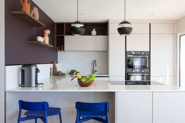Cuisine blanche lumineuse Perene