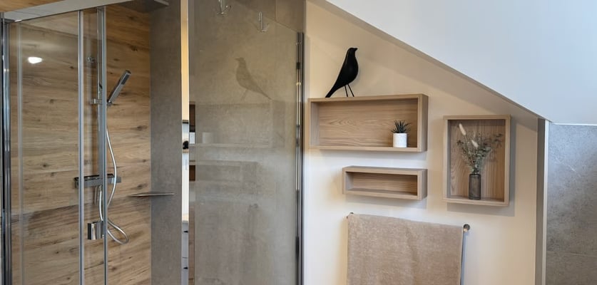 salle de bain esprit chalet
