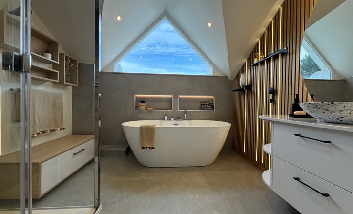 salle de bain esprit chalet