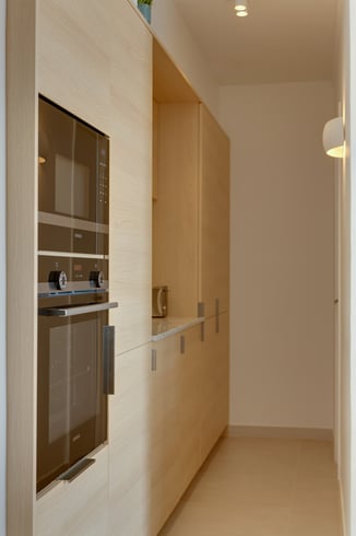 cuisine fonctionnelle bois perene Domus
