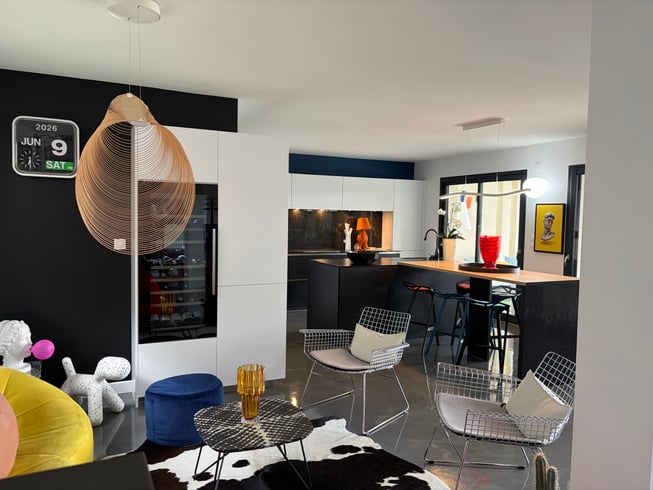 cuisine noire et blanche Perene Clermont Ferrand