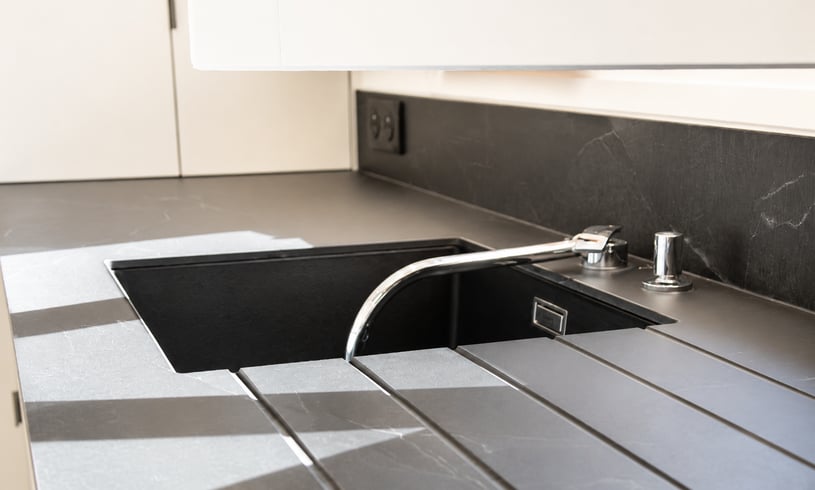 Une robinetterie escamotable pour une ouverture totale