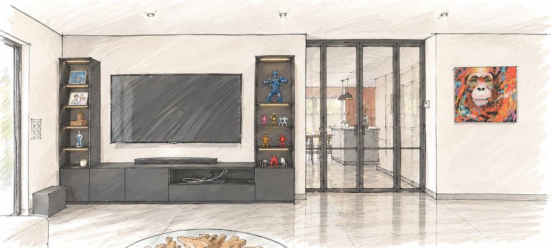 Croquis d'intention architectural Croquis d'intention architectural