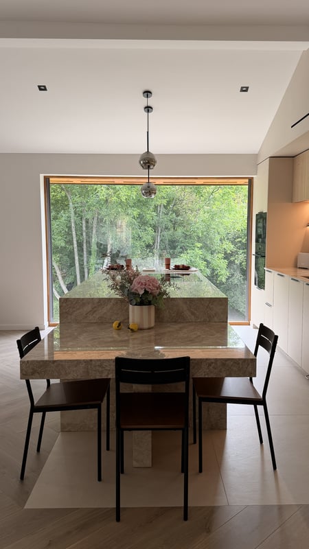 Zoom sur l'espace repas