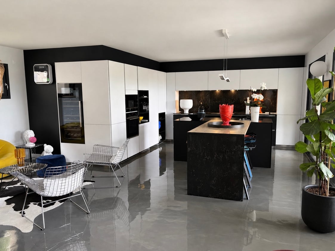 cuisine noire et blanche Perene Clermont Ferrand