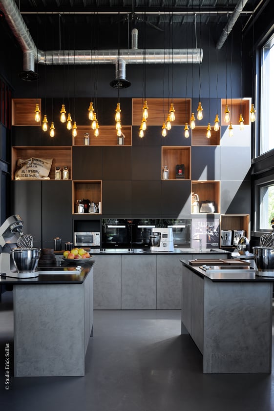 Cuisine design industrielle