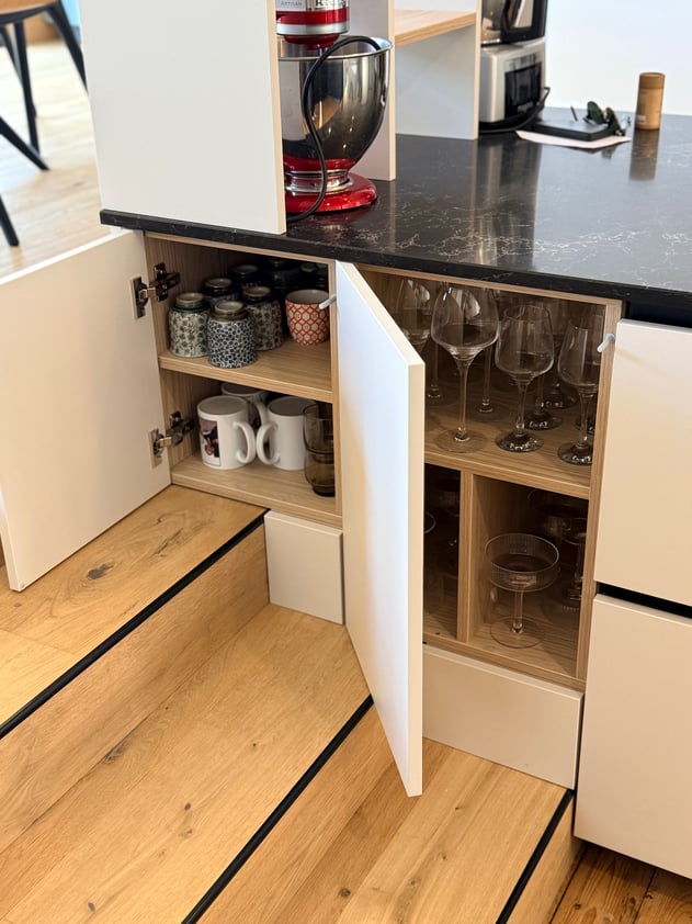 Rangement sur mesure cuisine