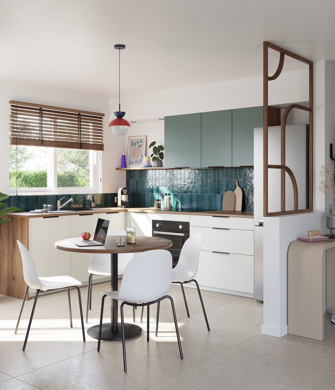 Cuisine équipée, cuisine aménagée par SoCoo'c, image size:1082x1260