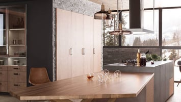 agencement-sur-mesure-chalet-cuisine-bois-Perene agencement-sur-mesure-chalet-cuisine-bois-Perene