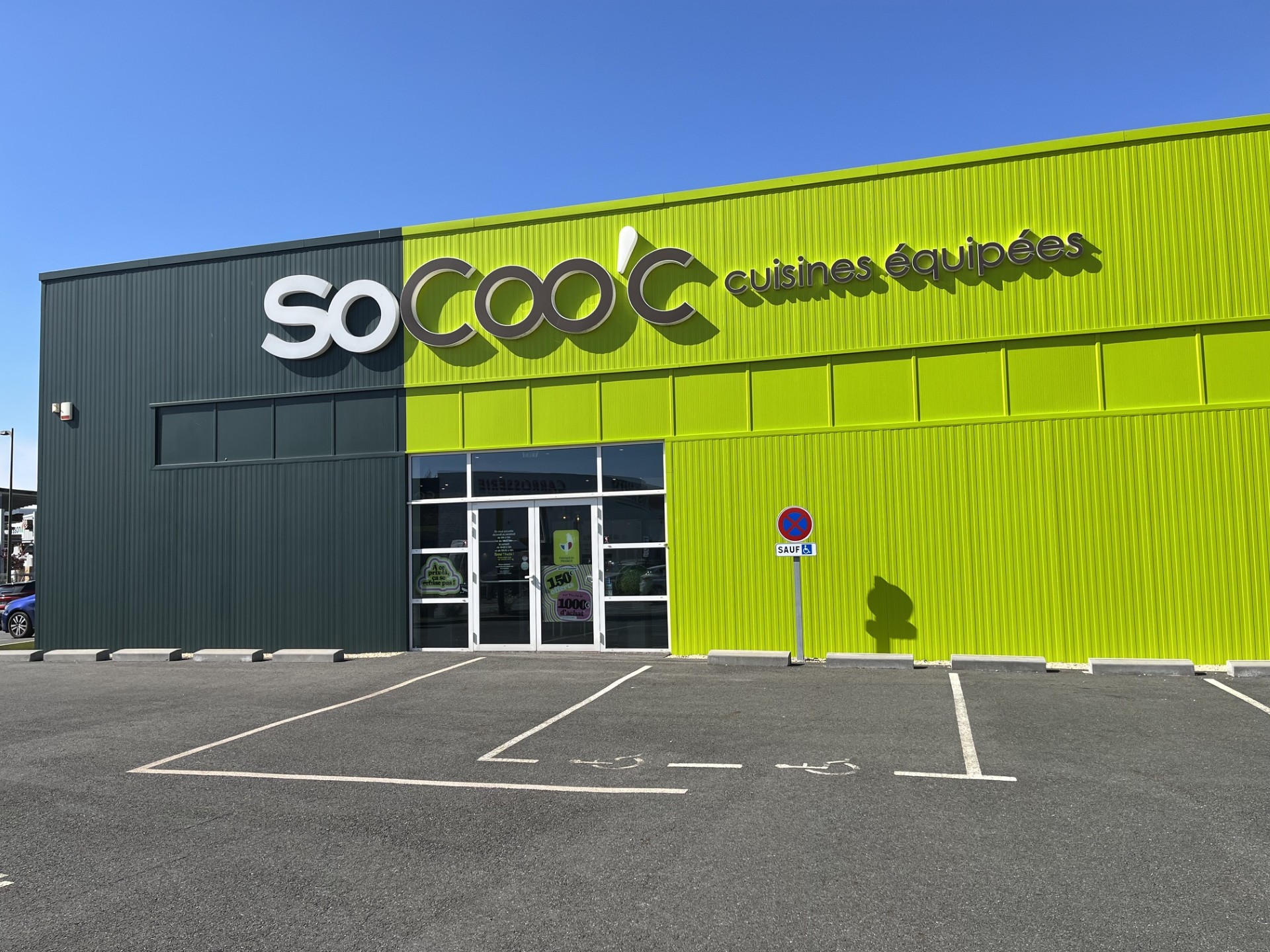 Façade SoCoo'c Pornic cuisines équipées