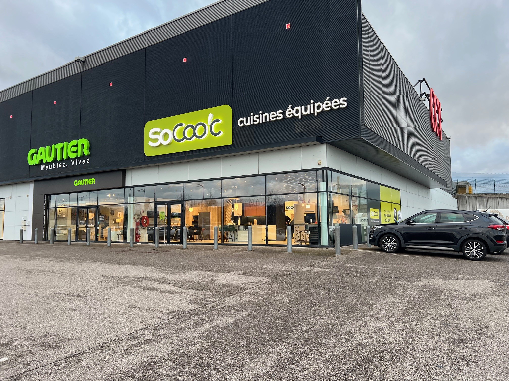 SoCoo'c cuisines équipées façade Epinal