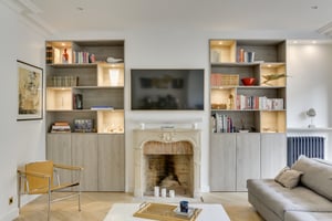 Bibliothèque moderne sur mesure Perene