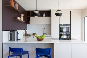 Cuisine blanche lumineuse Perene