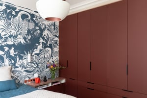 Dressing bordeau style Perene