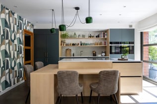 Vue d'ensemble de la cuisine