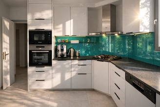 Vue d’ensemble de la cuisine