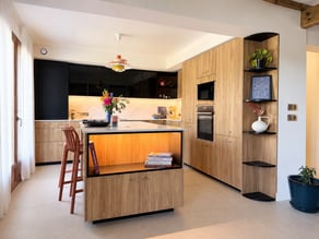 Vue d'ensemble de la cuisine