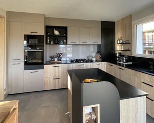cuisine sur mesure sésame et bois