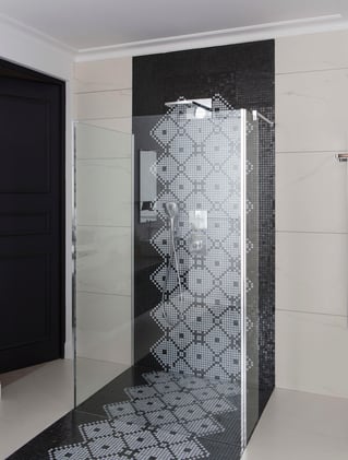 douche verre salle de bain perene 