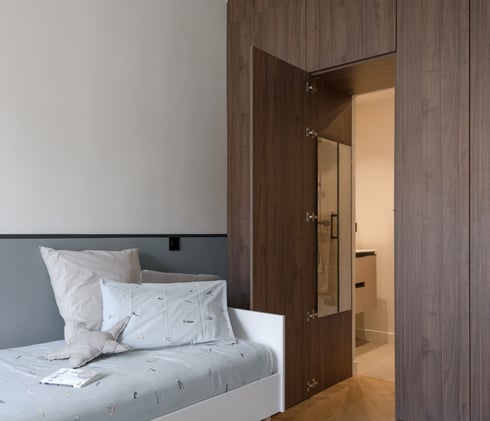 Dressing et salle de bain perene Domus