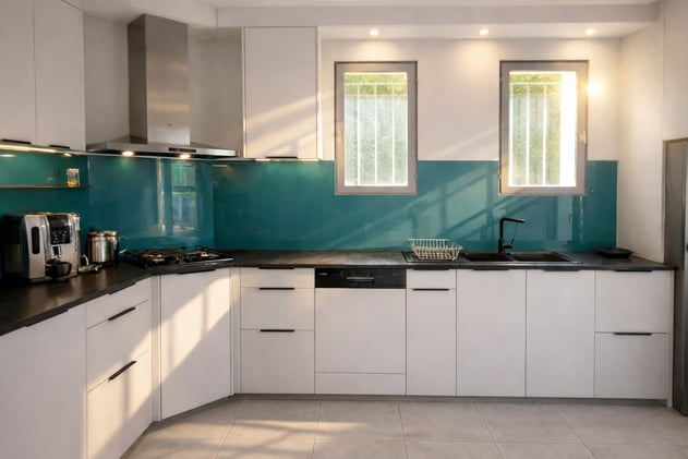 Fenêtres et crédence lumineuse Fenêtres et crédence lumineuse