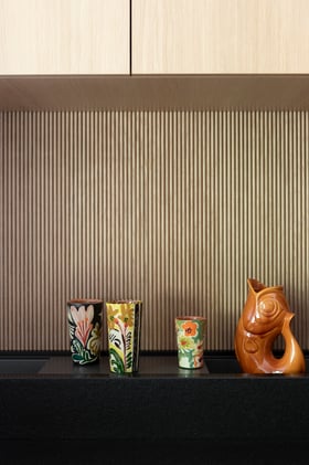 Objet decoration cuisine Charolles bois noir