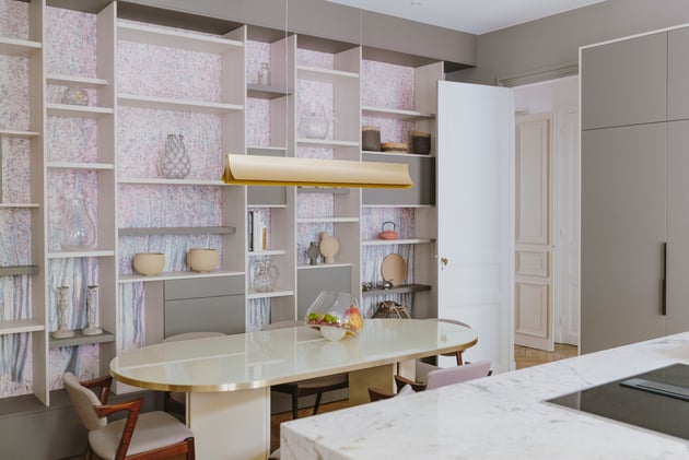 Bibliothèque sur-mesure