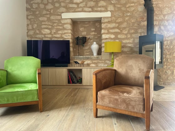 vue meuble tv