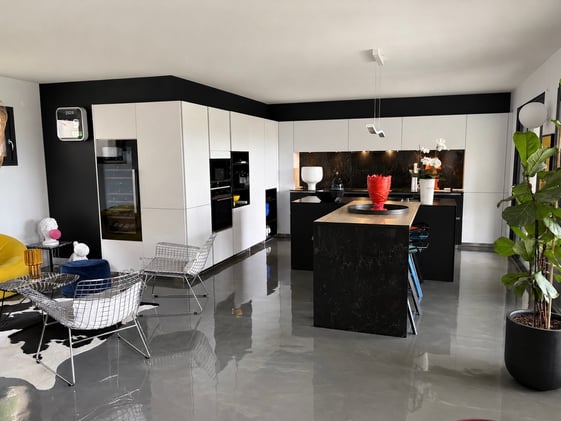 cuisine noire et blanche Perene Clermont Ferrand