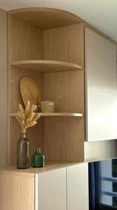 Zoom sur les niches ouvertes arrondies