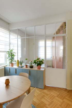 chambre, dressing, salle à manger /perene 