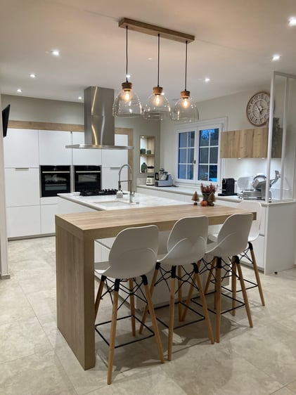 Une réalisation douce et chaleureuse.