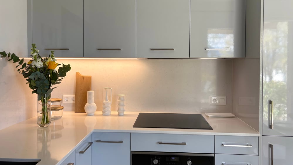 La cuisine vue de face