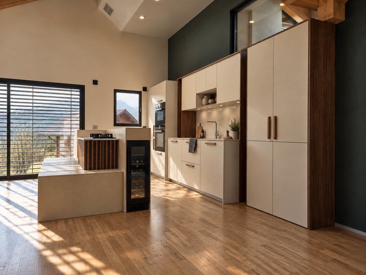 Cuisine cadence contemporaine