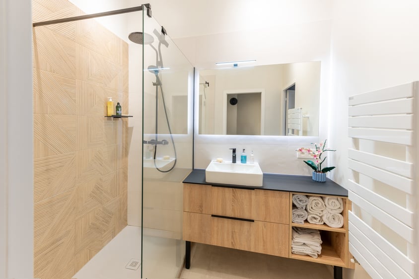 meuble toilette en rustica 