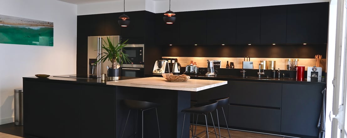 Cuisine Perene noire mat