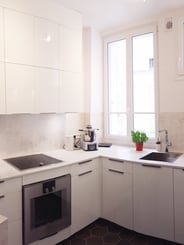 Perene Paris 15/ SIEAPEC-TP Cuisine blanche brillante