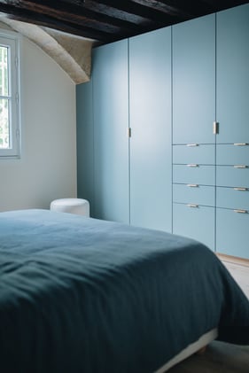 agencement chambre parentale dressing perene