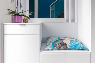 rangement sur-mesure entrée maison perene 