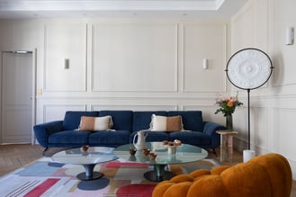 Un salon décoré par Perene