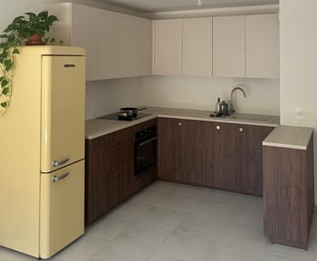 Cuisine Noyer / Travertin