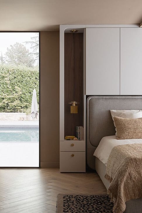 Agencement d'une chambre d'architecte