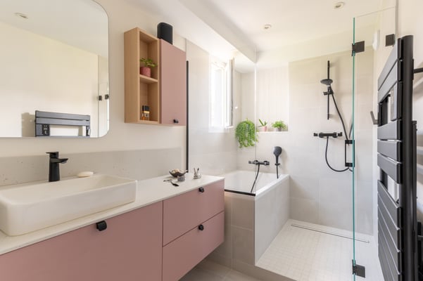 salle de bain japonaise rose perene obernai