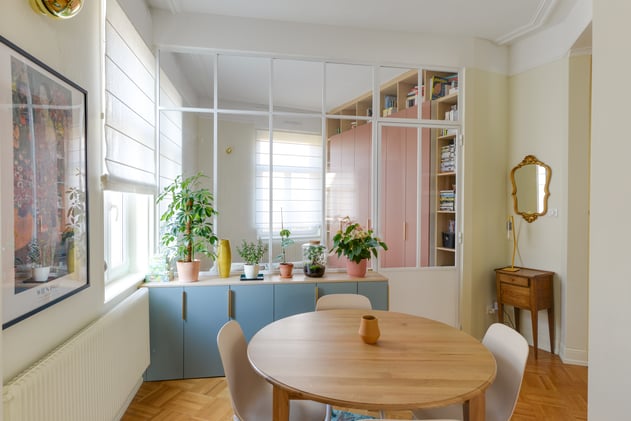 chambre, dressing, salle à manger /perene 