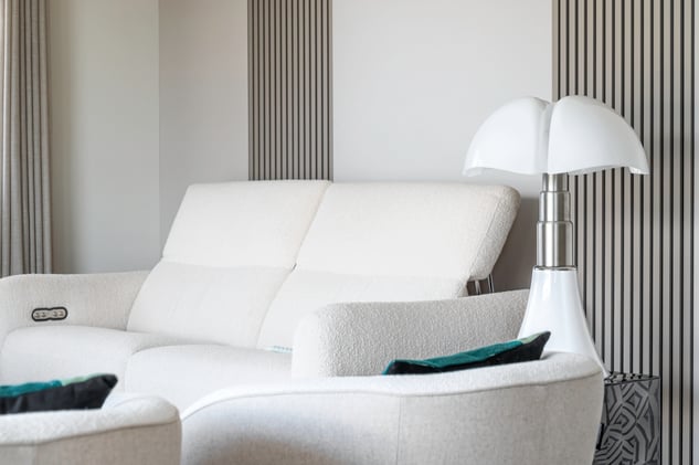 Le mobilier design de la pièce