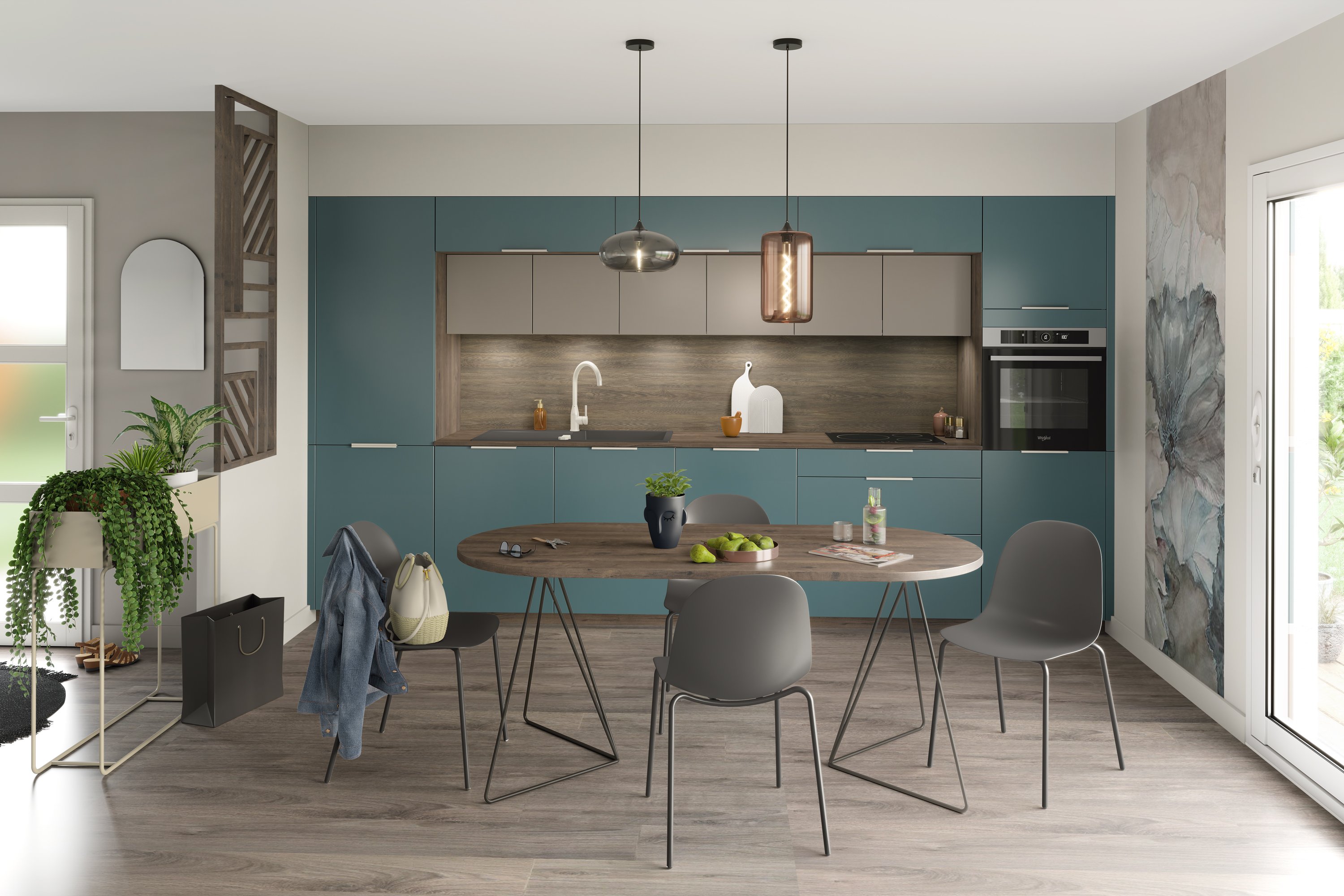 socooc-cuisines-equipees-opale-bleu-paon socooc-cuisines-equipees-opale-bleu-paon