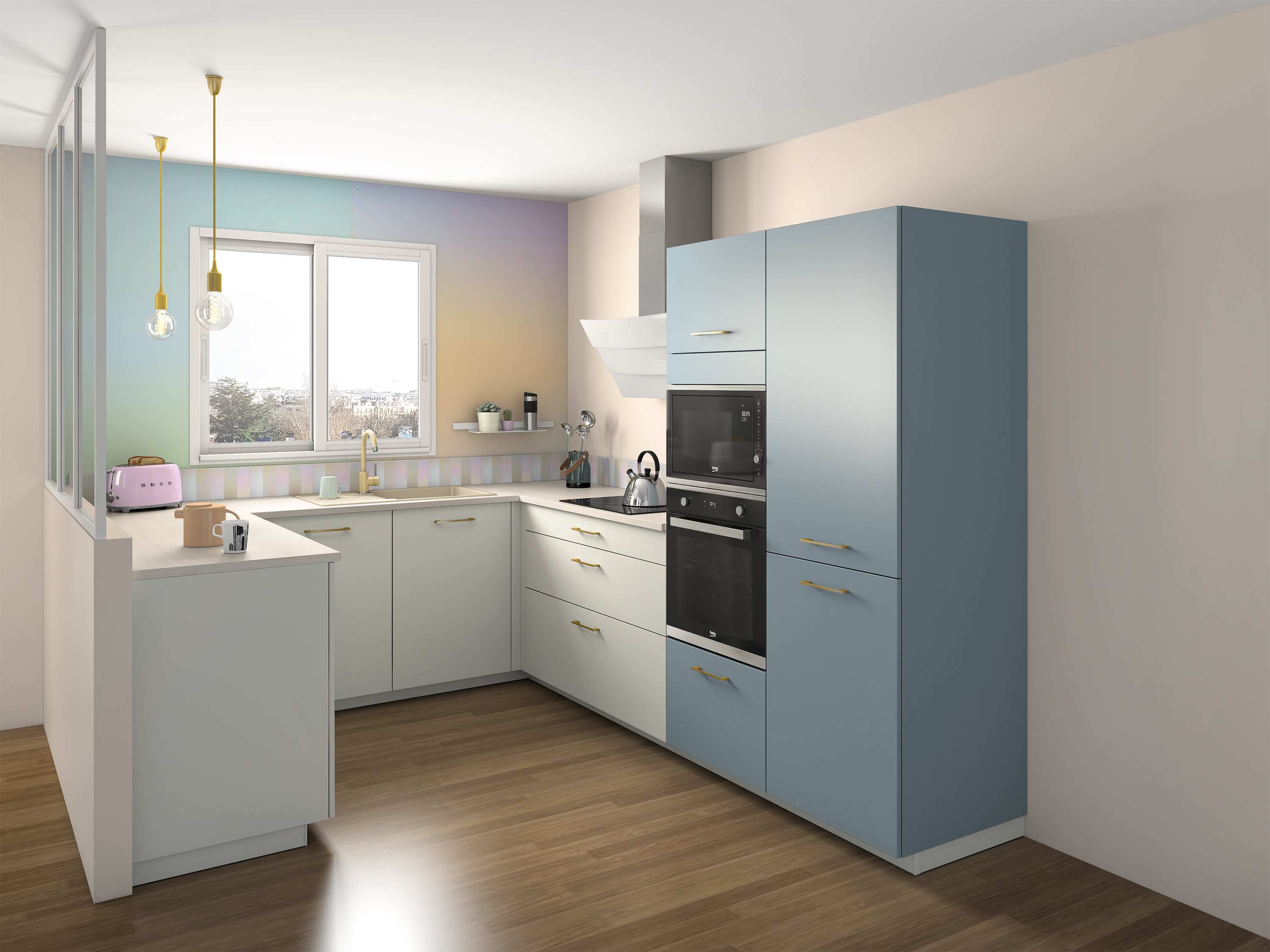 socooc-cuisines-equipees-rainbow-u socooc-cuisines-equipees-rainbow-u