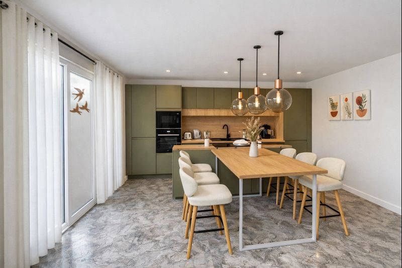 cuisine moderne, style scandinave